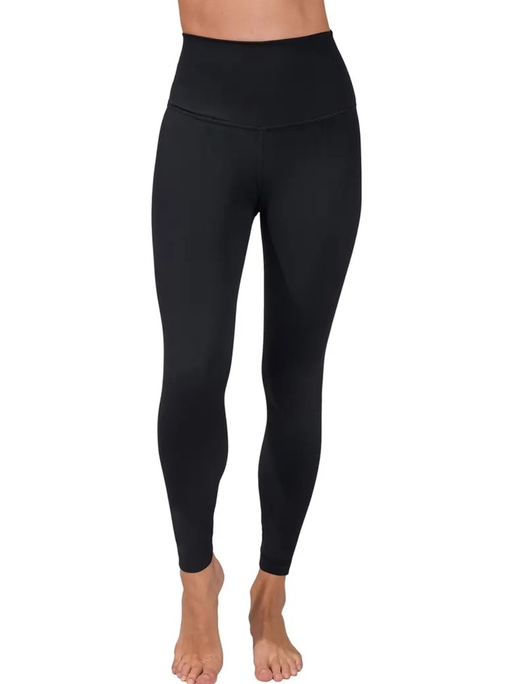 90 Degree by Reflex Superflex High Waist Elastic Free Ankle Leggings; Medium